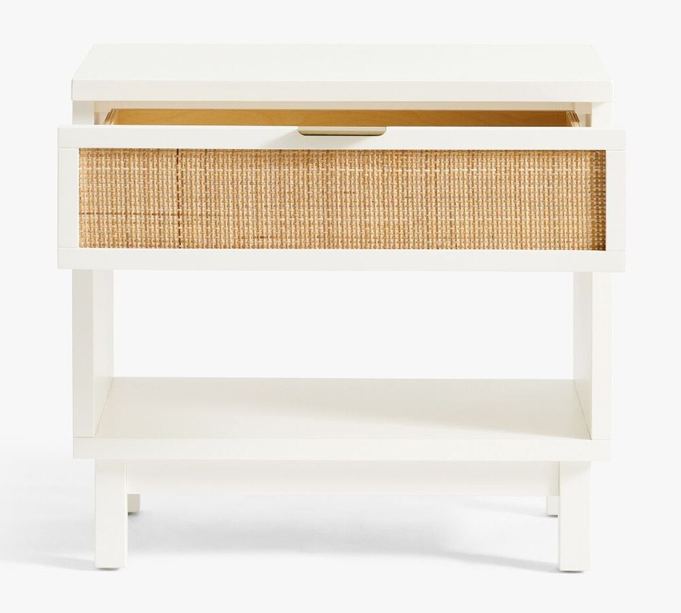 Westly Cane Bedside Table Pottery Barn Australia